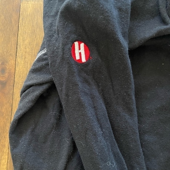 Alp N Rock Gondola Henley long sleeve black embroidered shirt - Picture 6 of 11